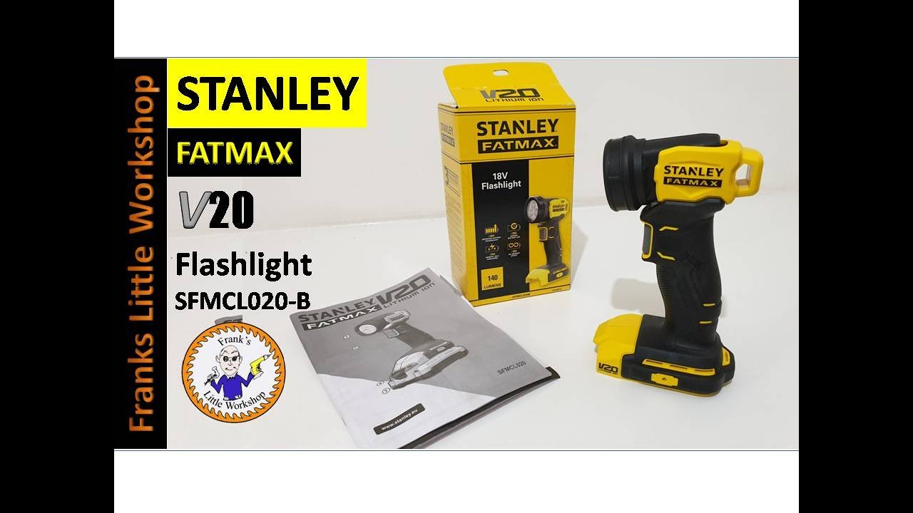 Stanley Fatmax flashlight, SFMCL020-B (Body only)