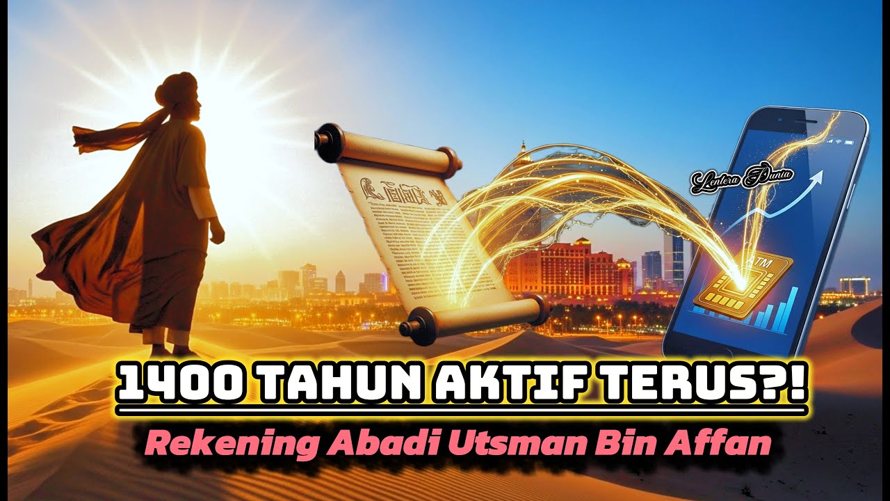 MASIH AKTIF! | RAHASIA REKENING BANK UTSMAN BIN AFFAN YANG MENGALIR SELAMA 1400 TAHUN