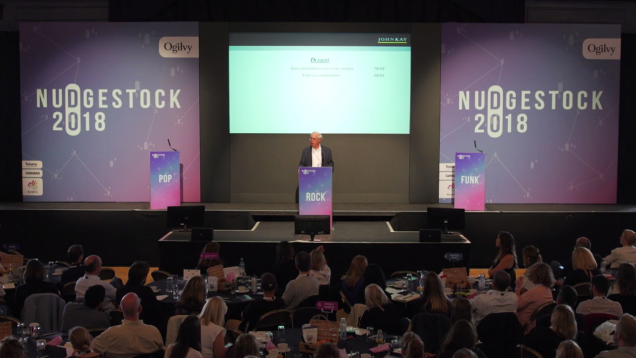John Kay - Why Evolution Is Smarter Than (Behavioural) Economists | Nudgestock 2018