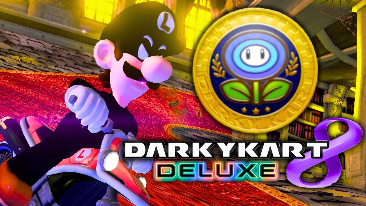 Darky Kart 8 Deluxe - 200cc Flower Cup (3 Star Ranking)