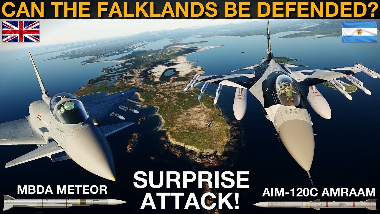 Could Argentina's New F-16s Take The Falklands With A Surprise Invasion? (WarGames 222) | DCS