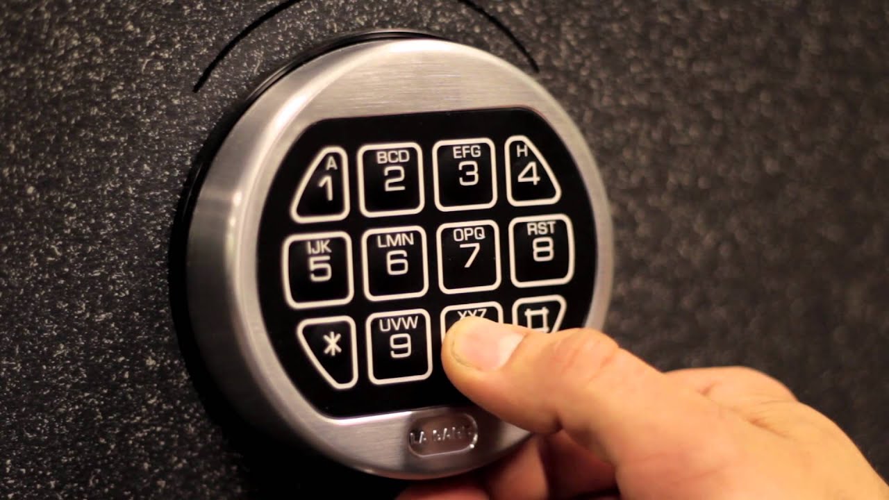 Change Combination on digital electronic LG Safe Lock
