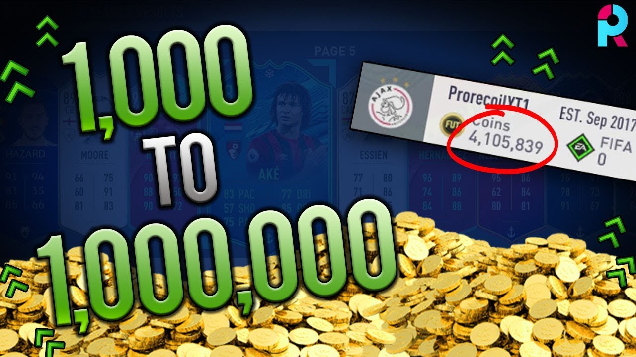 FIFA 20 | HOW TO TRADE FROM 1K TO 1 MILLION COINS QUICKLY (SBC ACCOUNT METHOD)