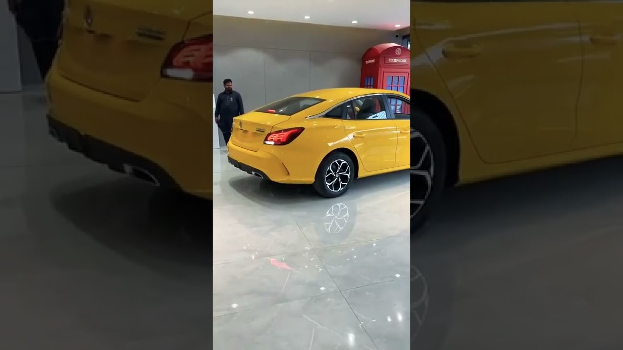 MG 5 yellow 💛