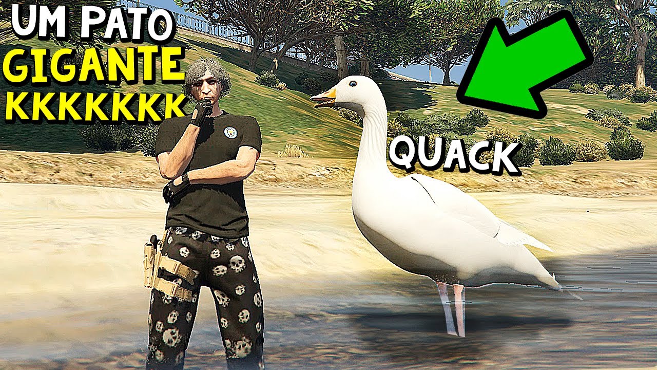 PATO GIGANTE NO GTA RP 😂