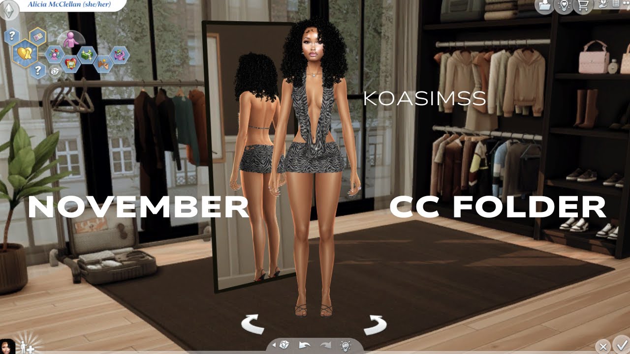 Sims 4- November All in one CC Folder- Koasimss