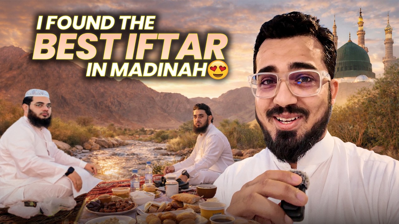Found Best Iftar Spot in Madinah 🇸🇦 | Ramadan Vibes 😍