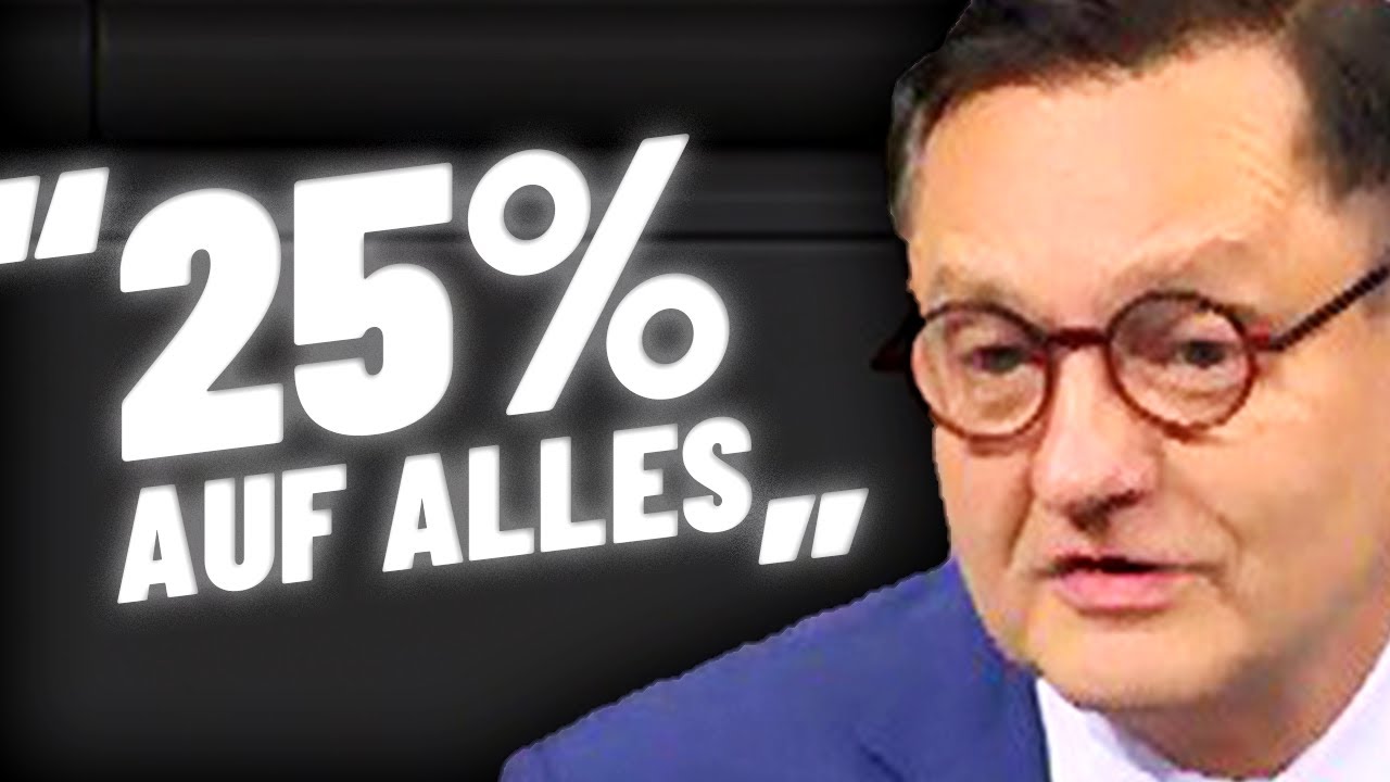 RADIKALE Steuersenkungen &mdash; Deutscher Bundestag flippt bei AfD-Rede aus!
