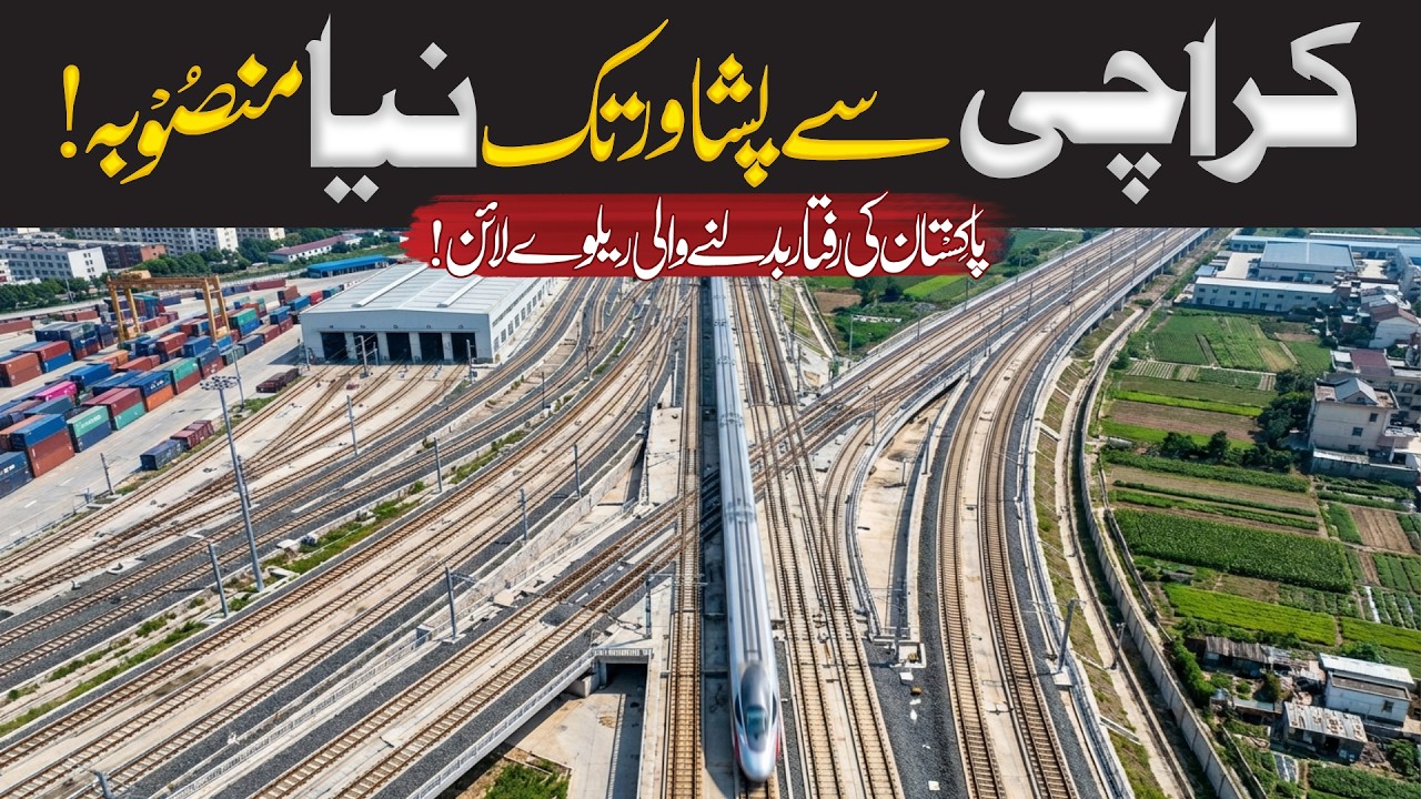 ML-1 Project Explained | Karachi to Peshawar Railway Upgrade | Daily Update With Asad