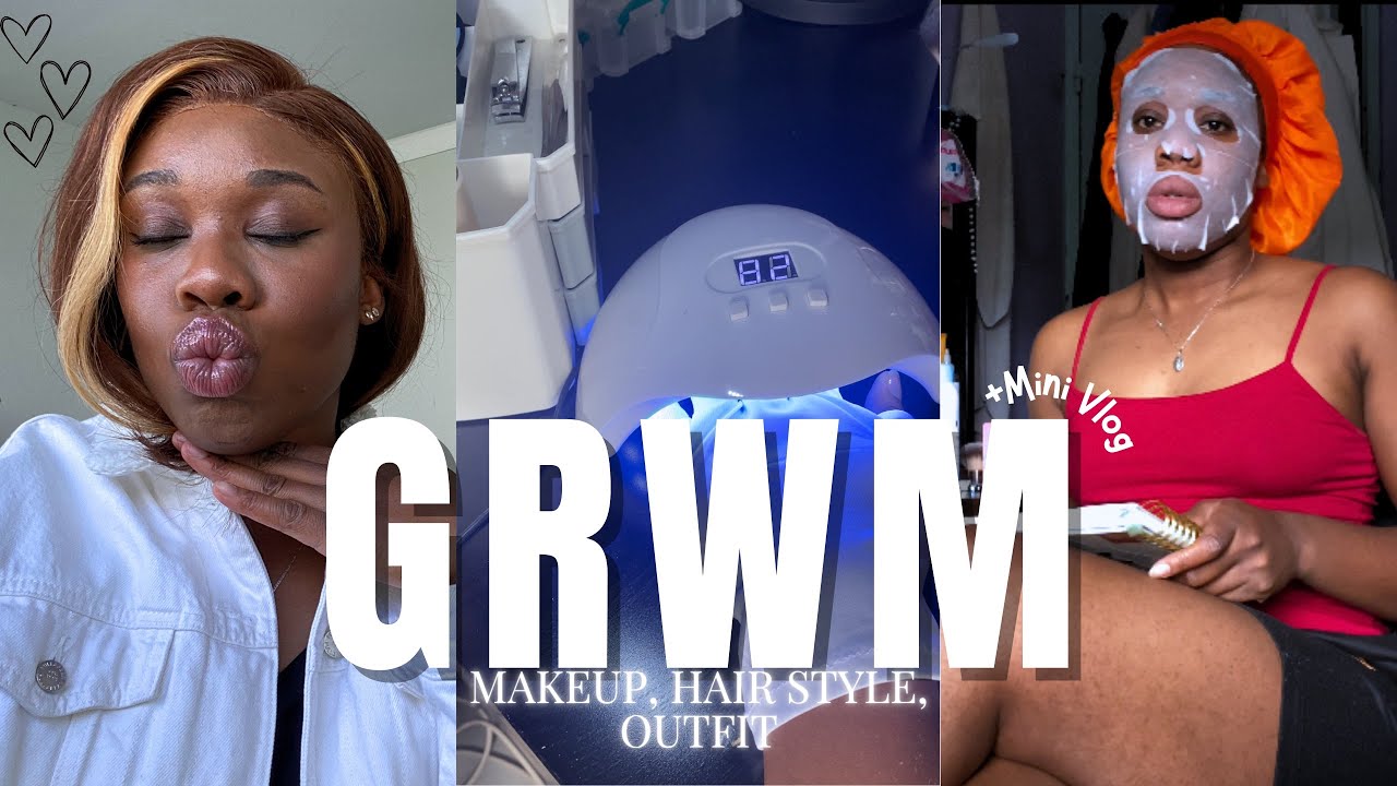 GET READY WITH ME ( Coiffure, Makeup, Ongle, Outfit )