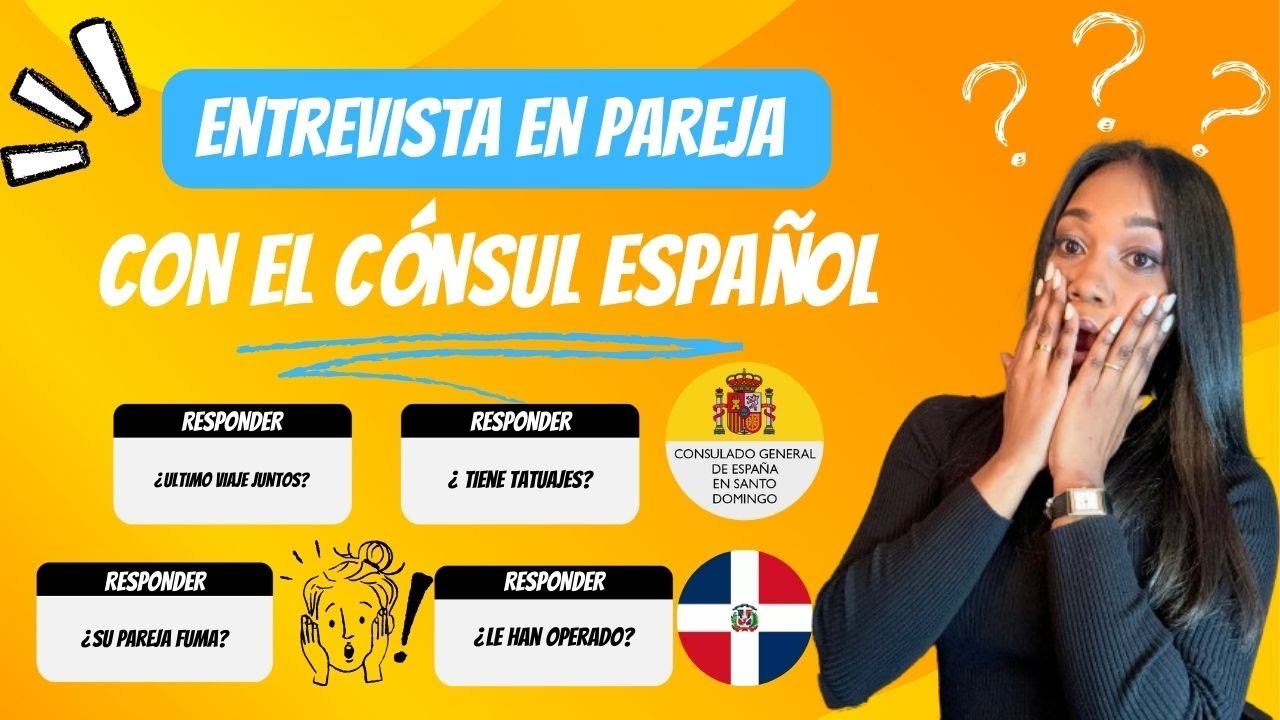 CUIDADO! Preguntas que nos hizo el cónsul en la entrevista de pareja
