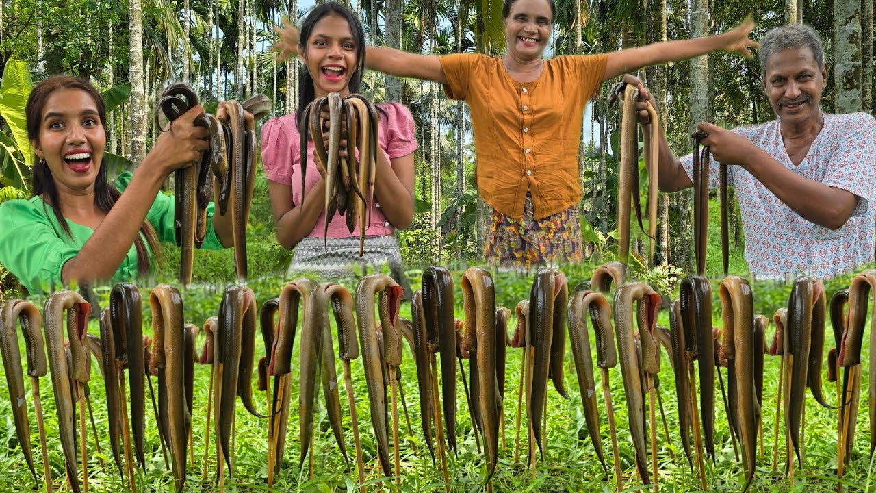 Village style eels grilled curry / ငါးရှဉ့်မီးကင်မန်ကျီးနှပ်ချက် စားကောင်းချက်ကတော့😋