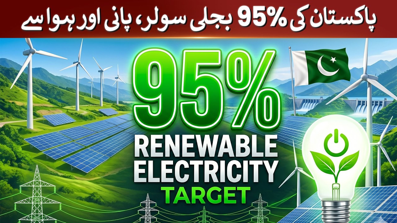 95% of Pakistan's electricity comes from solar, water and wind | Rich Pakistan
