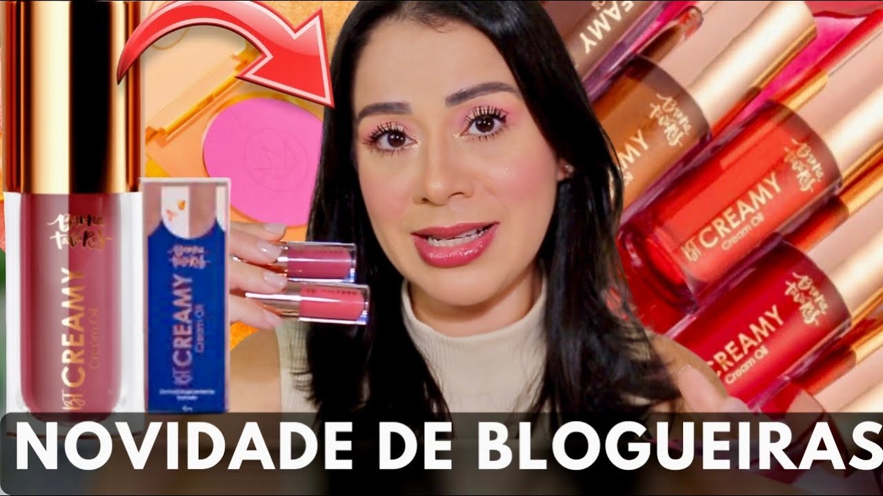 NOVIDADES BRUNA TAVARES e MARI MARIA | BT CREAMY OIL E BLUSH GINGER GLOW