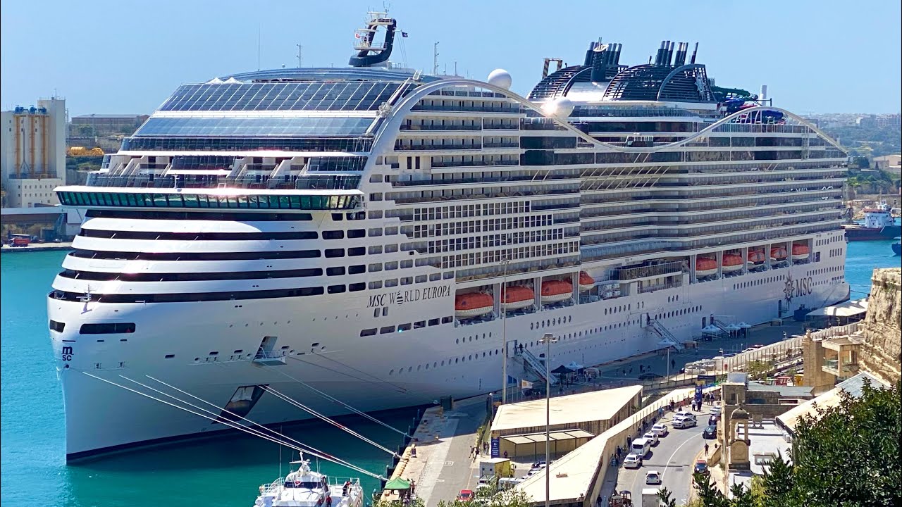 MSC World Europa Cruise Ship Tour