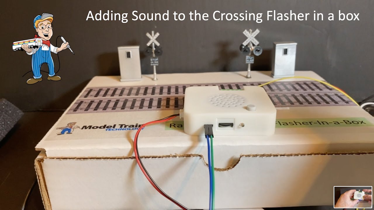 Adding Sound to the Crossing Flasher In-a-Box