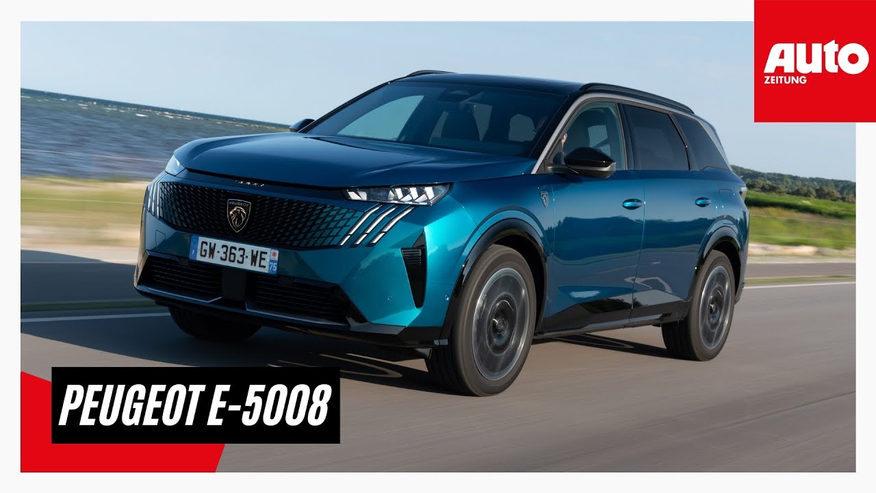 Peugeot E-5008 (2024): So fährt sich der elektrische 7-Sitzer | AUTO ZEITUNG