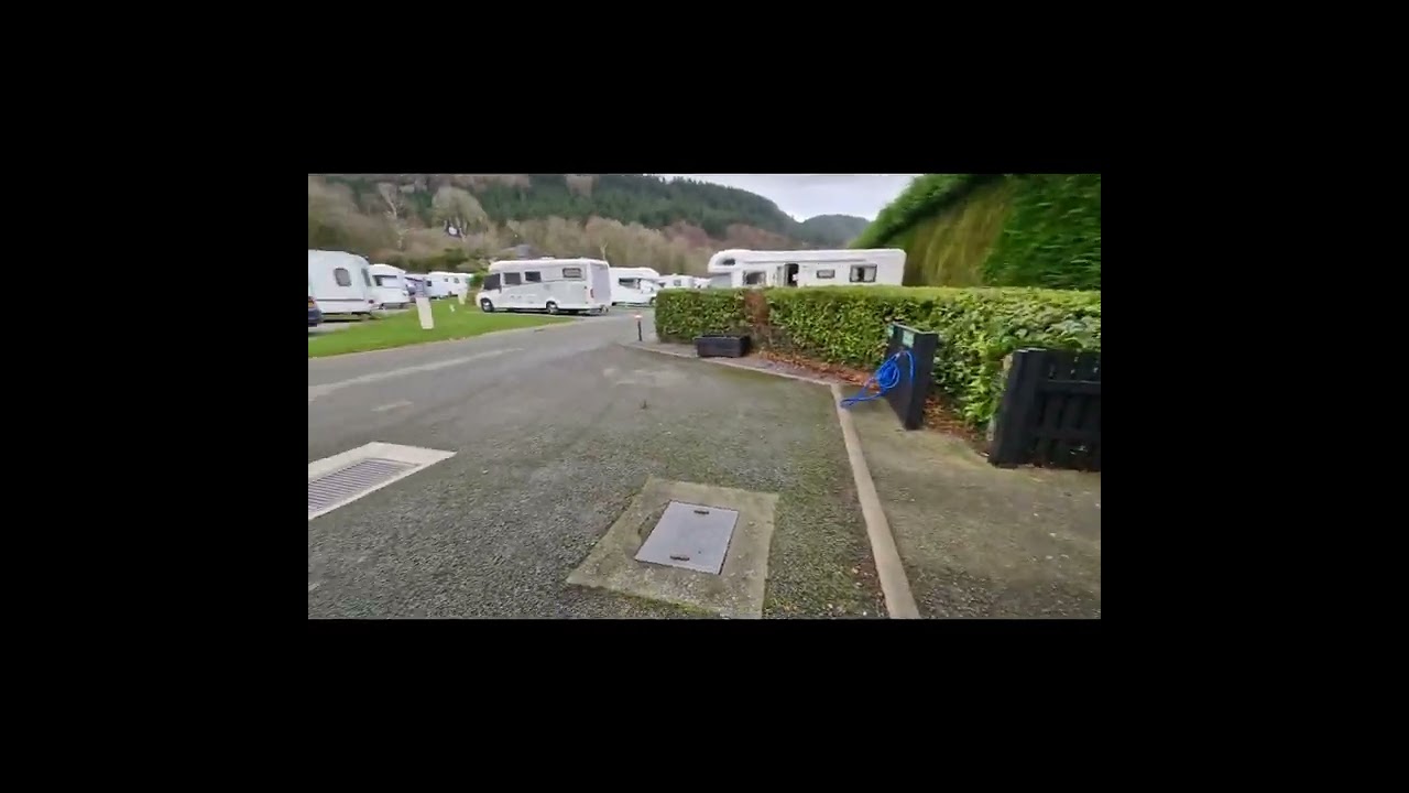 Riverside touring park Betws y coed