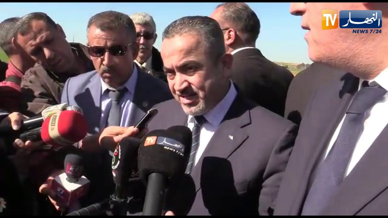 وزير الموارد المائية: بلديات تيارت ستستفيد من برنامج للتزود بالمياه المحلات من البحر ومياه الجنوب