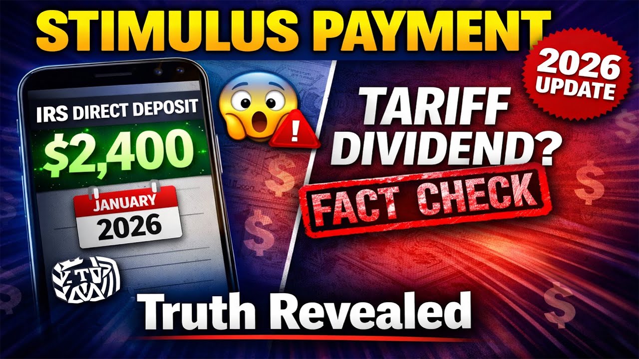Is a NEW 2026 Stimulus Check Coming? IRS Payments, Direct Deposit Rumors & Tariff Dividend Explained