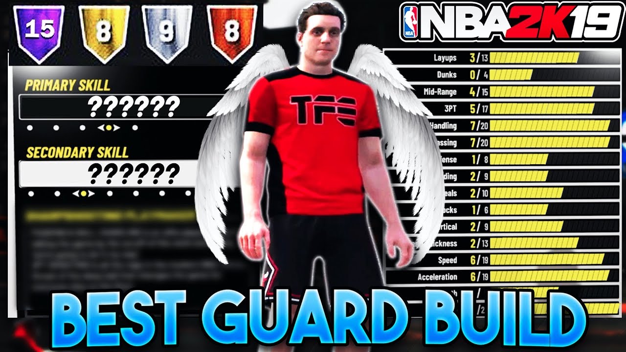 NBA 2K19 BEST POINT GUARD BUILD!! Best Player Build for Dribbling & Shooting! (Best Playmaker Build)