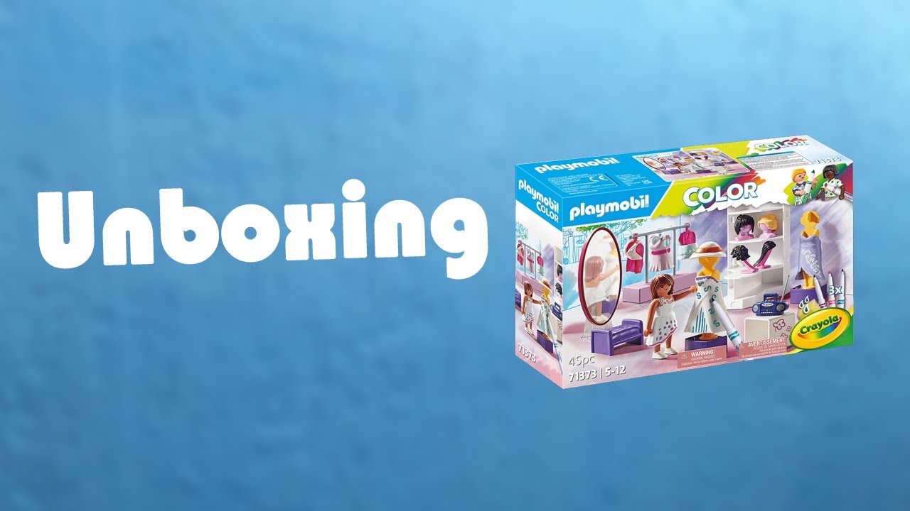 Playmobil 71373 Camerino | Unboxing | Review | Color | Crayola