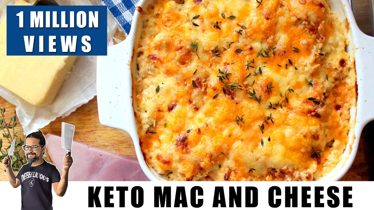 Keto Mac and Cheese (Cauliflower Cheese) | Keto Recipes | Headbanger's Kitchen