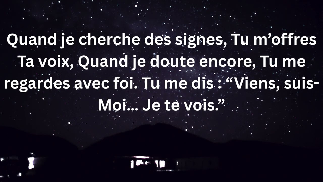 “Guide-moi, Seigneur”. (Psaume 32:8) | Gospel Français – Chant d’adoration