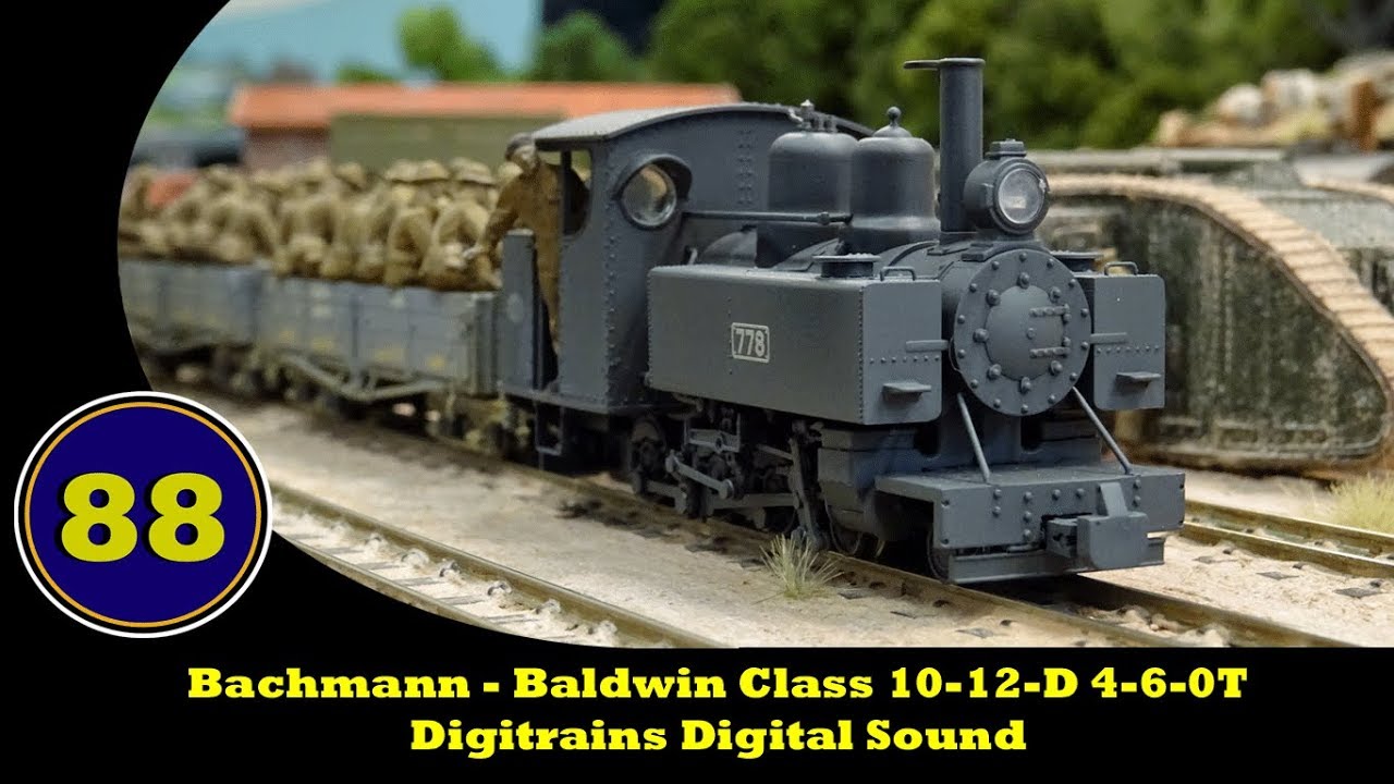 Bachmann - Baldwin Class 10-12-D - Digitrains Digital Sound