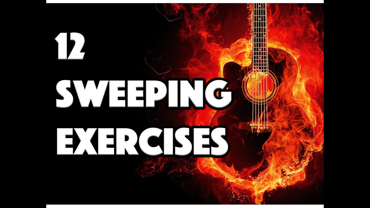 12 exercices de sweeping à la guitare | Le Guitarvlog avec Sebastien Zunino | Tuto guitare