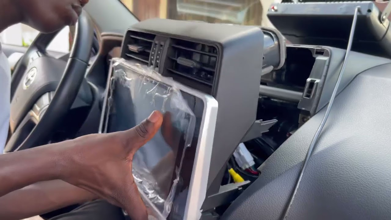How to change Toyota Prado 2018 stereo to android