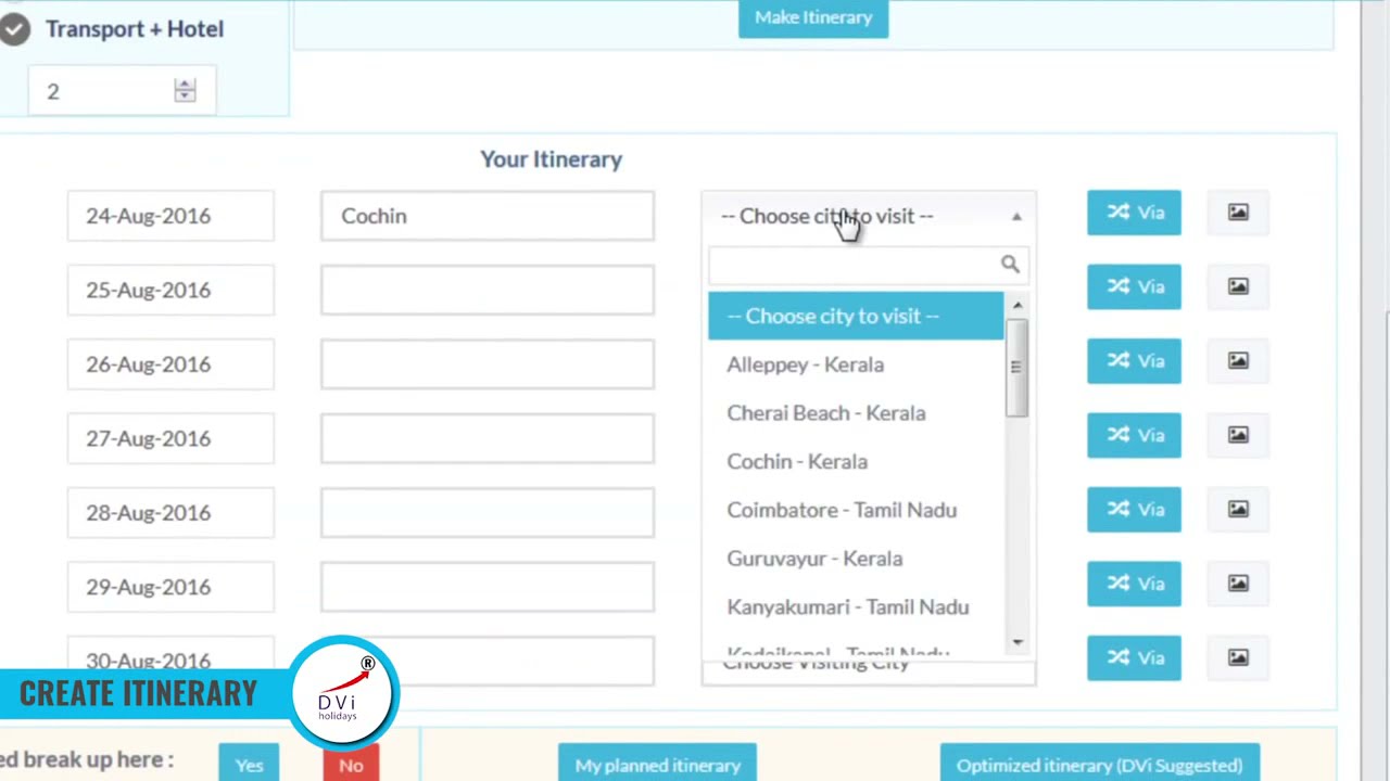 CREATE TRAVEL ITINERARY IN 3 MINUTES