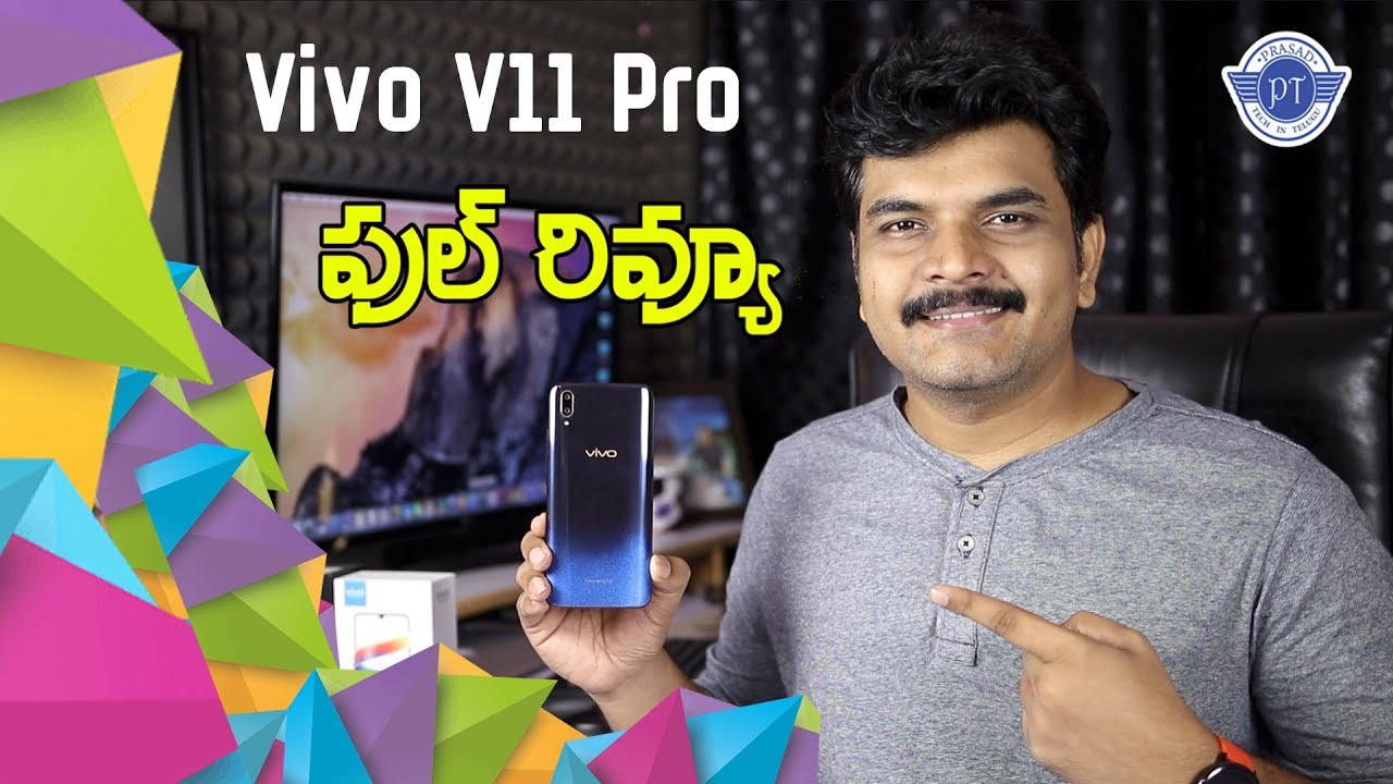 Vivo V11 pro Full Review With Pros & Cons ll in telugu ll