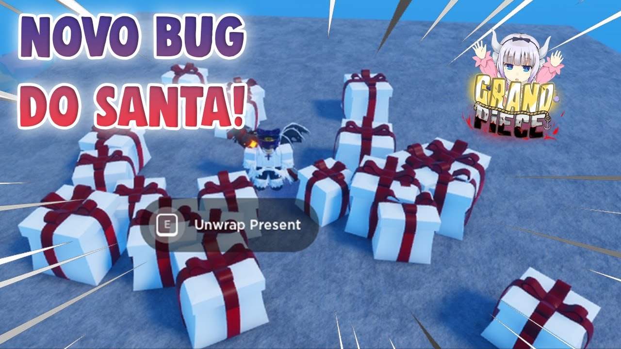 NOVO BUG de PRESENTE do SANTA no UPDATE 9.5 *USE ANTES QUE TIRE!* - Grand Piece Online HellsOficial
