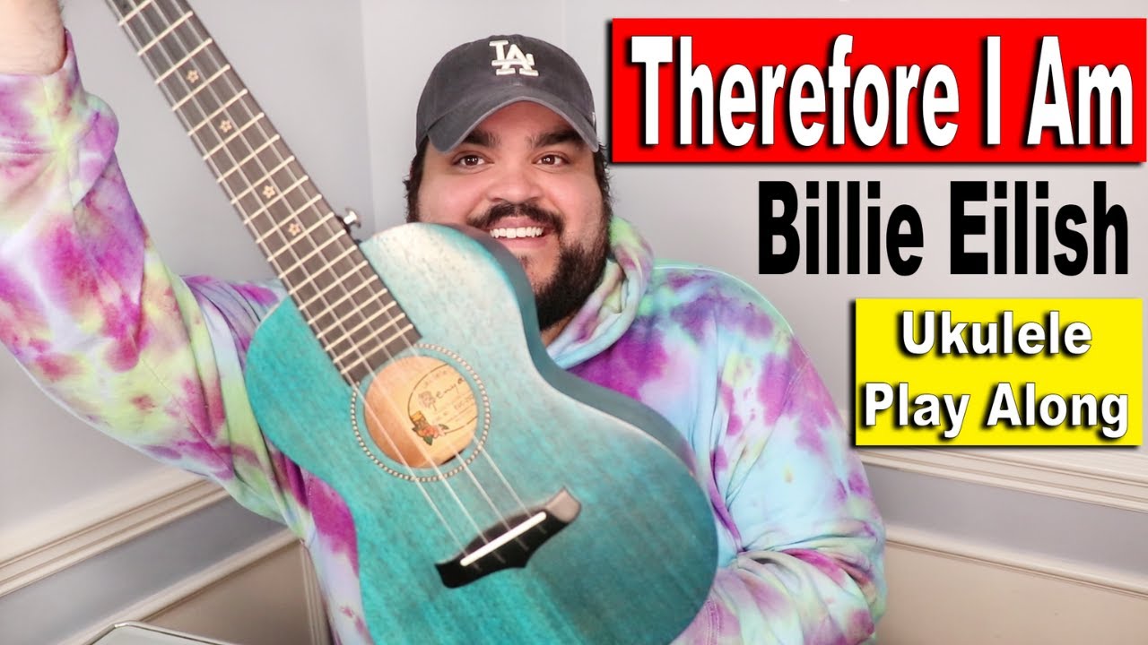 THEREFORE I AM - BILLIE EILISH | Ukulele Cover & Play Along with Chords