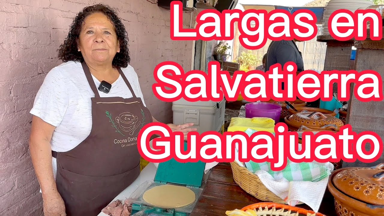 Largas Doña Chuy en  Salvatierra Guanajuato Mexico #guanajuato #gto #comida #comidamexicana #méxico