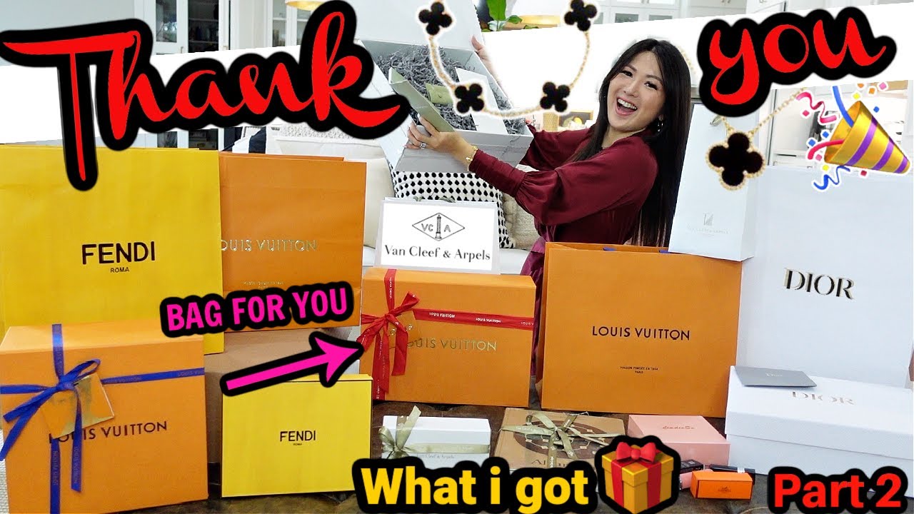 WHAT I GOT FOR Christmas PART 2 | THANK YOU 200K LV BAG 💼 GIVEAWAY | CHARIS❤️