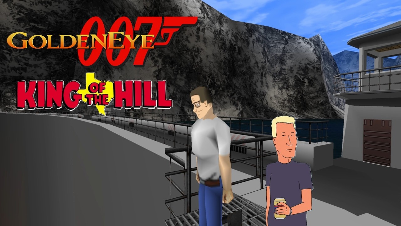 GoldenEye 007 with King of the Hill Characters