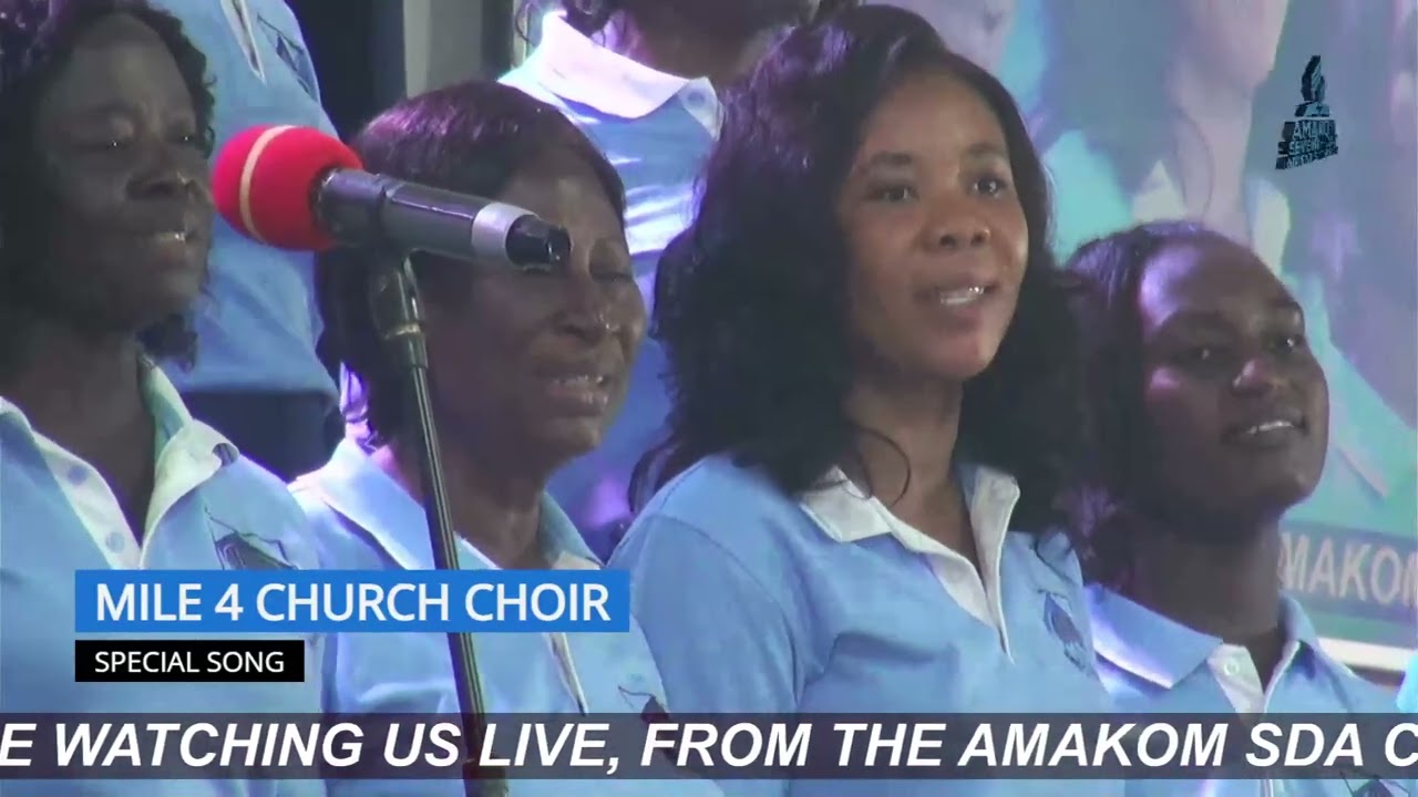 NYAME ADWUMA -|- TAFO MILE 4 SDA CHURCH CHOIR (K.O. Afriyie Memorial Service)