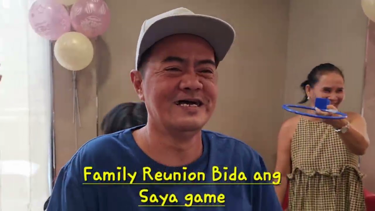 Bida ang saya Reunion Games #family #jollibee 