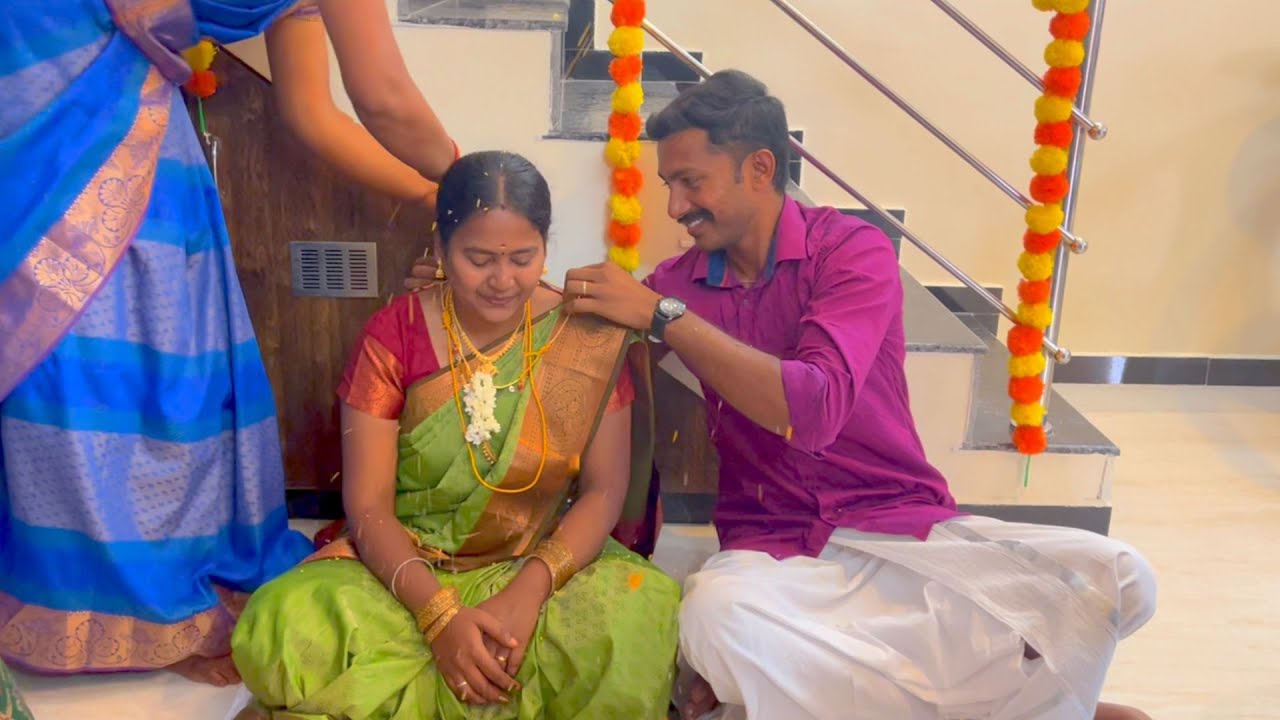 ❤️😍தாலி பெருக்குதல் | தாலி பெருக்கு கோர்த்தல் | Thaali Perukkal | ThiruMangalyam Ceremony