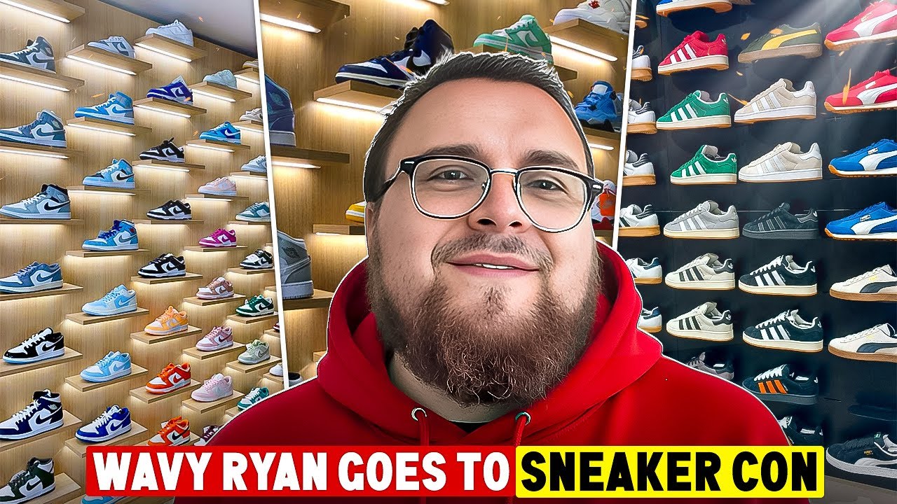Wavy Ryan Goes to Sneaker Con (FULL STREAM) 