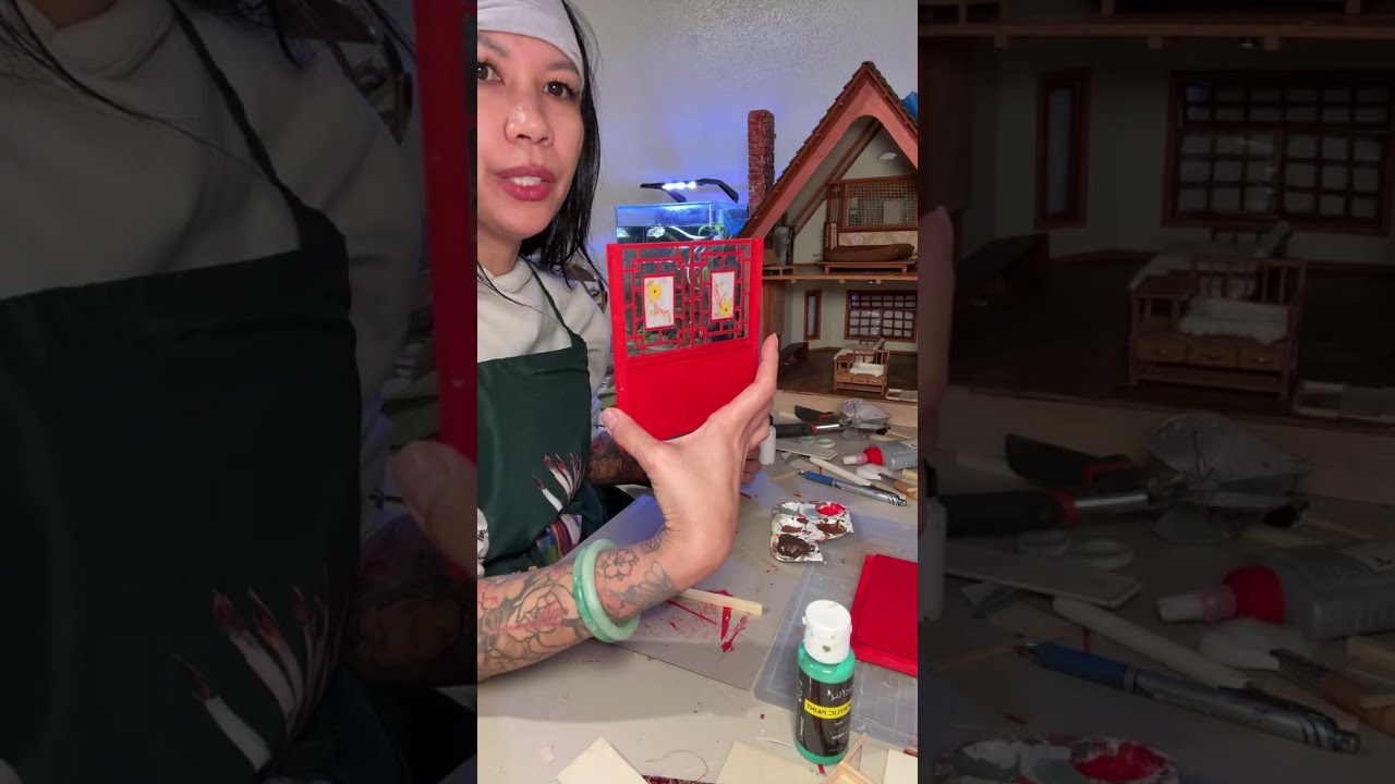 Crafting with Phebe is live! DIY miniature dollhouse builds