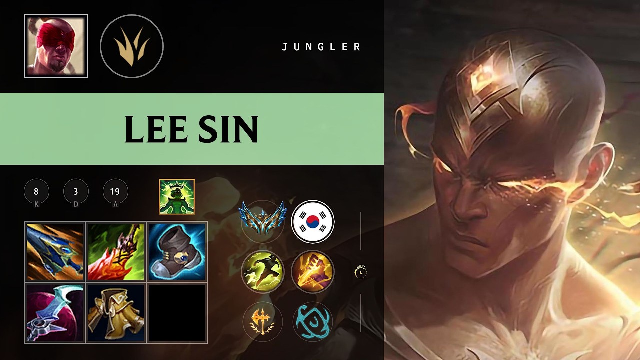Lee Sin Jungle vs Bel'Veth - KR Challenger Patch 26.10