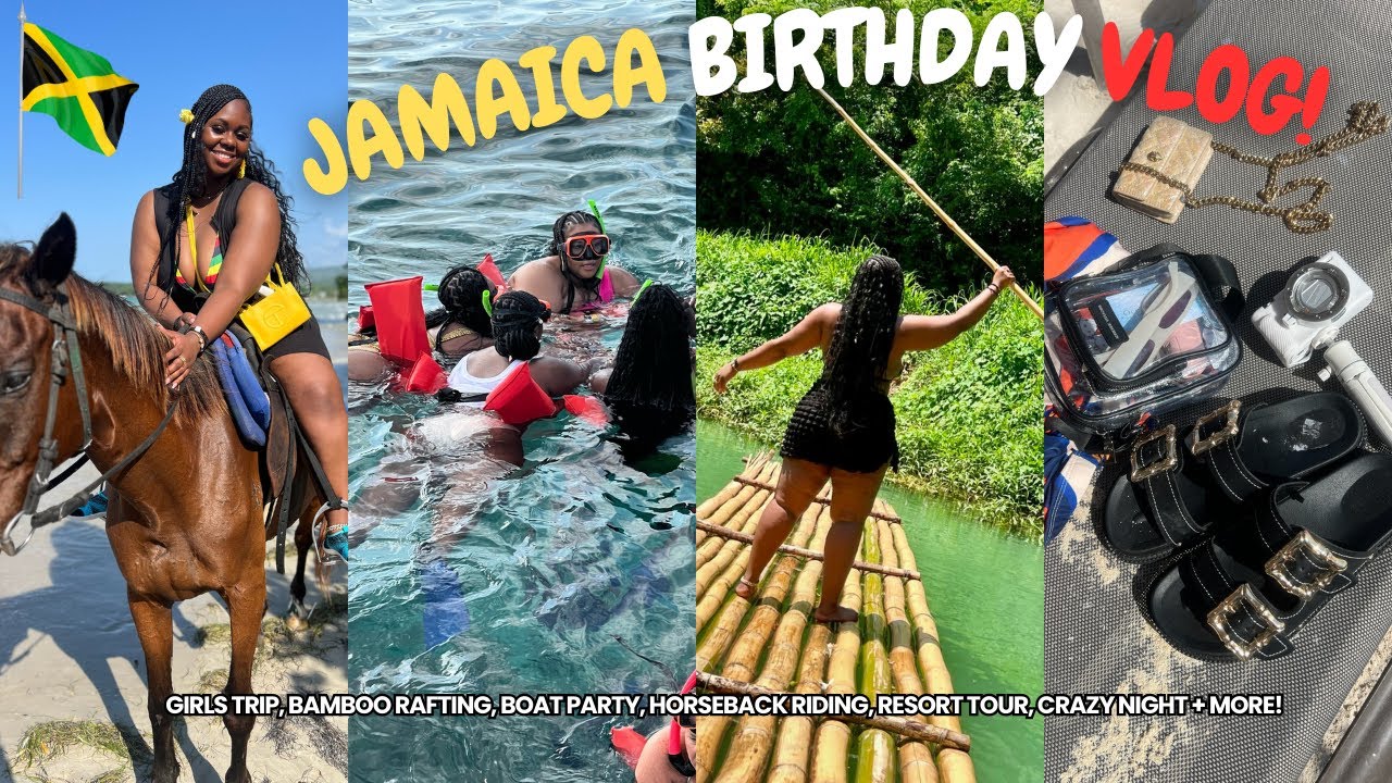 Jamaica Birthday Vlog 🇯🇲 Ocean Eden Bay Resort, Fun Excursions, *I was attacked by a weirdo* + more