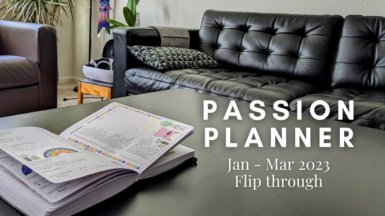 Planner Life: Обзор ежедневника Passion Planner | Январь - март 2023 | Ежедневные записи без дат ...