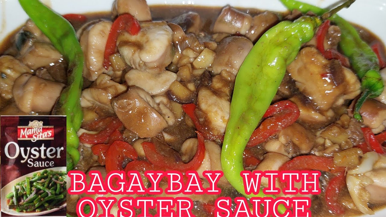 ADOBONG BAGAYBAY WITH OYSTER SAUCE | BY MISIS BAGSIK | BTSA