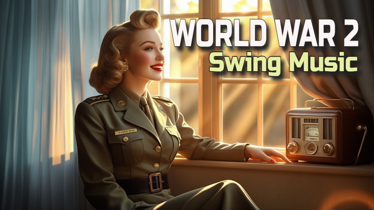 👉 BEST HAPPY SWING JAZZ MUSIC PLAYLIST | WORLD WAR 2 SWING MUSIC
