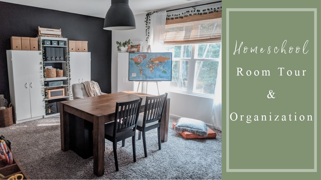 Homeschool Room Tour 2020 | Homeschool Organization