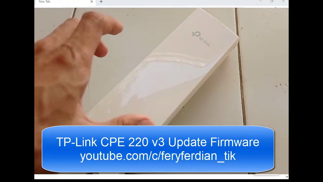TP-Link CPE 220 Update Firmware